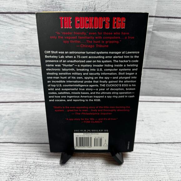 The Cuckoo's Egg - Cliff Stoll [Trade Paperback, 2000] - Picture 2 of 6